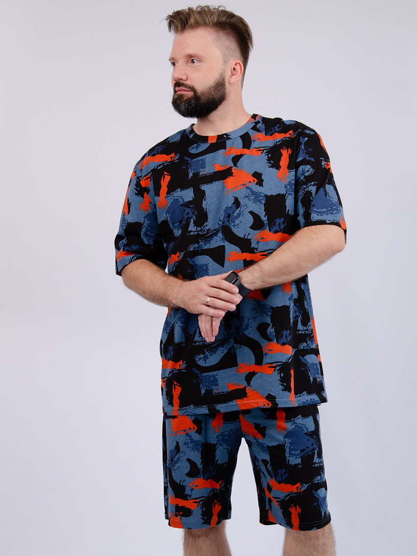 Костюм К-183-индиго